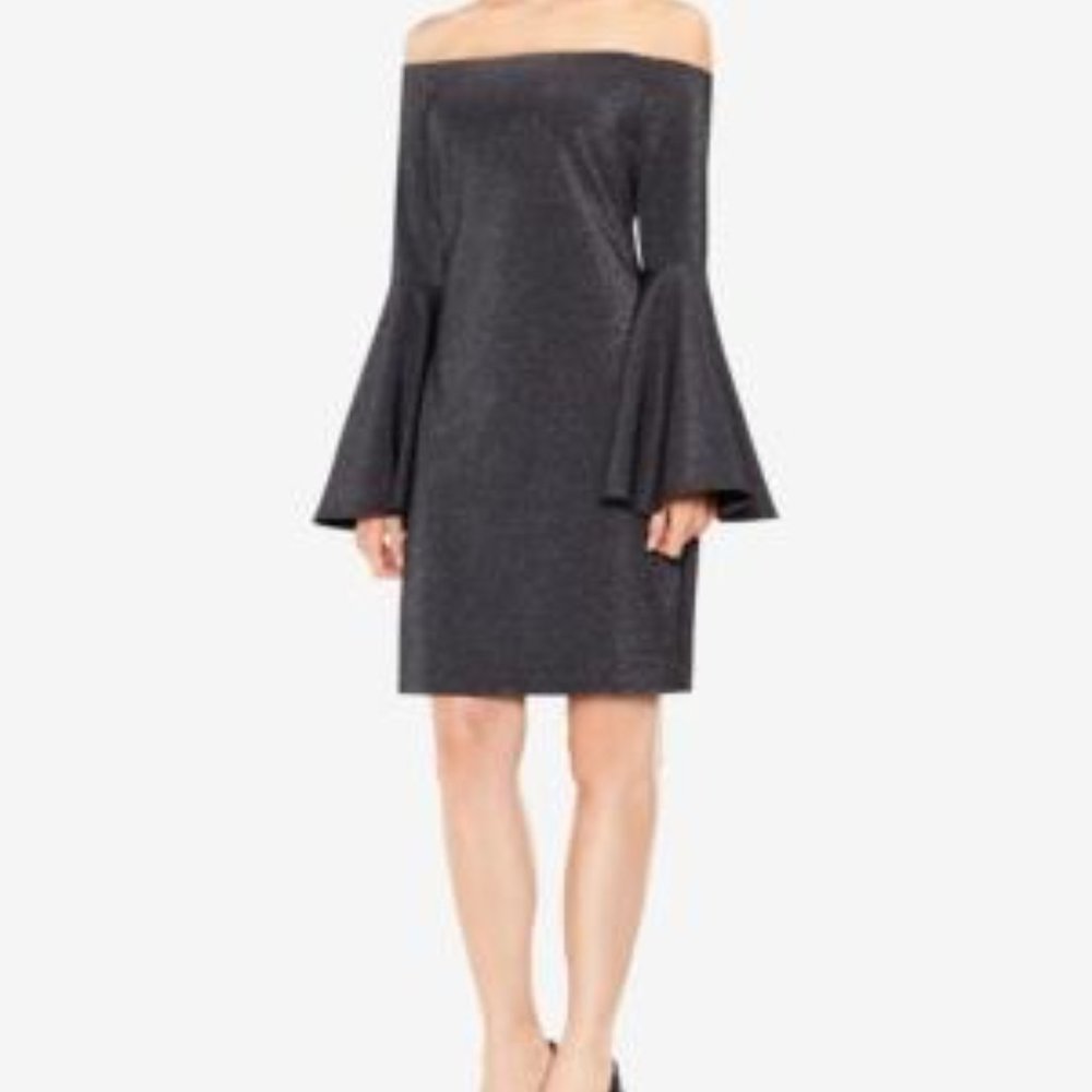 NWOT Vince Camuto Women's Off Shoulder Bell Sleeve - Picture 2 of 7